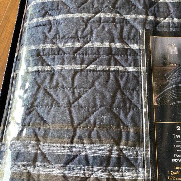Pendleton Bedding Pendleton Twin Ryder Stripe Quilt Poshmark